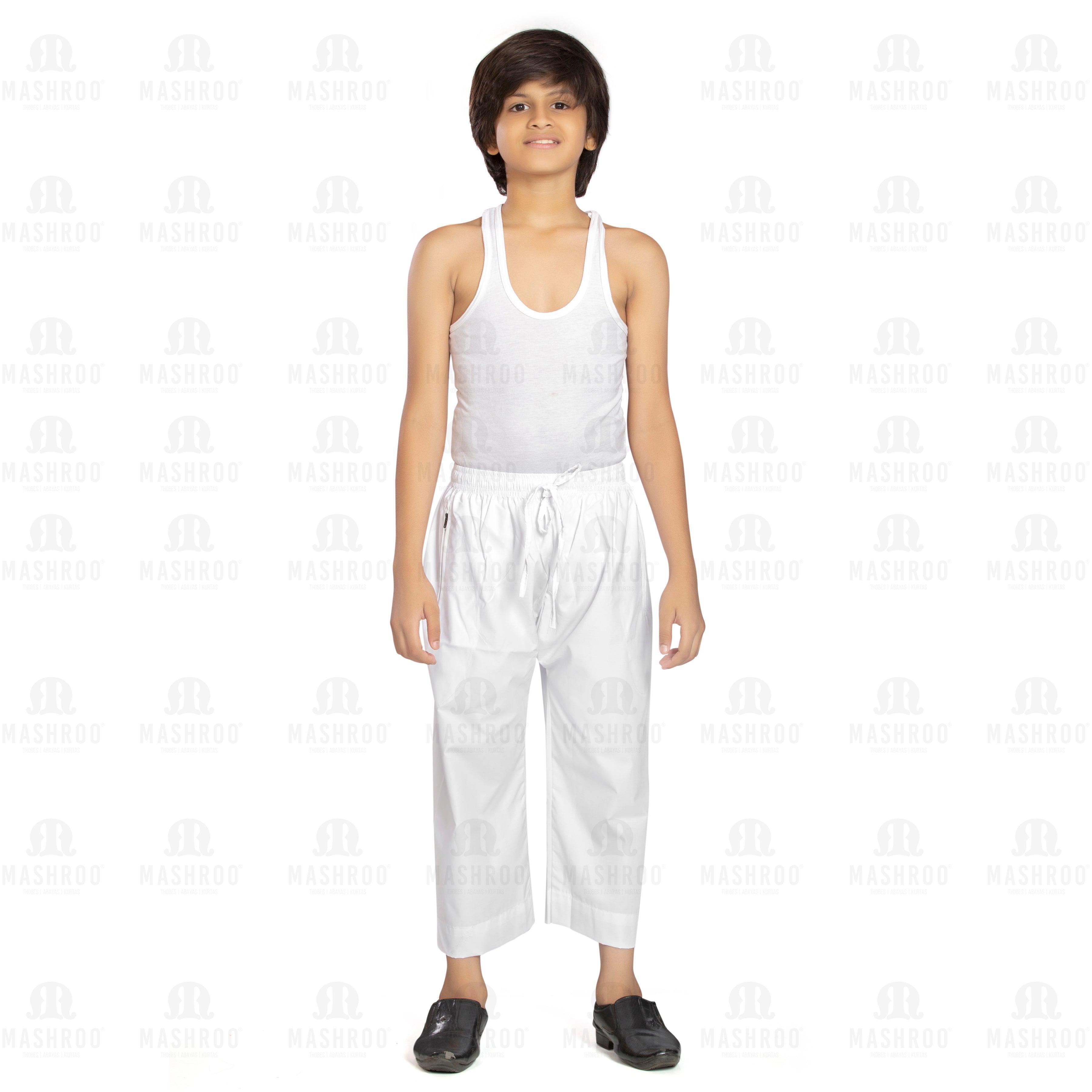 3/4 PYJAMA BOYS WHITE MIX